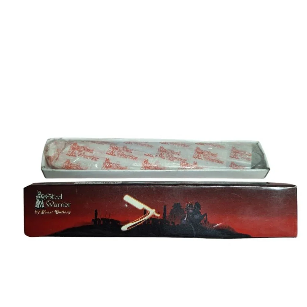 Steel Warrior Frost Cutlery Razor Knife‎ SW 128 PW 5.5 Inch Closed Stainless